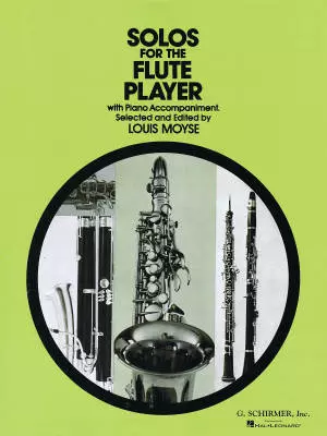 G. Schirmer Inc. - Solos for the Flute Player - Moyse - Flute/Piano - Book