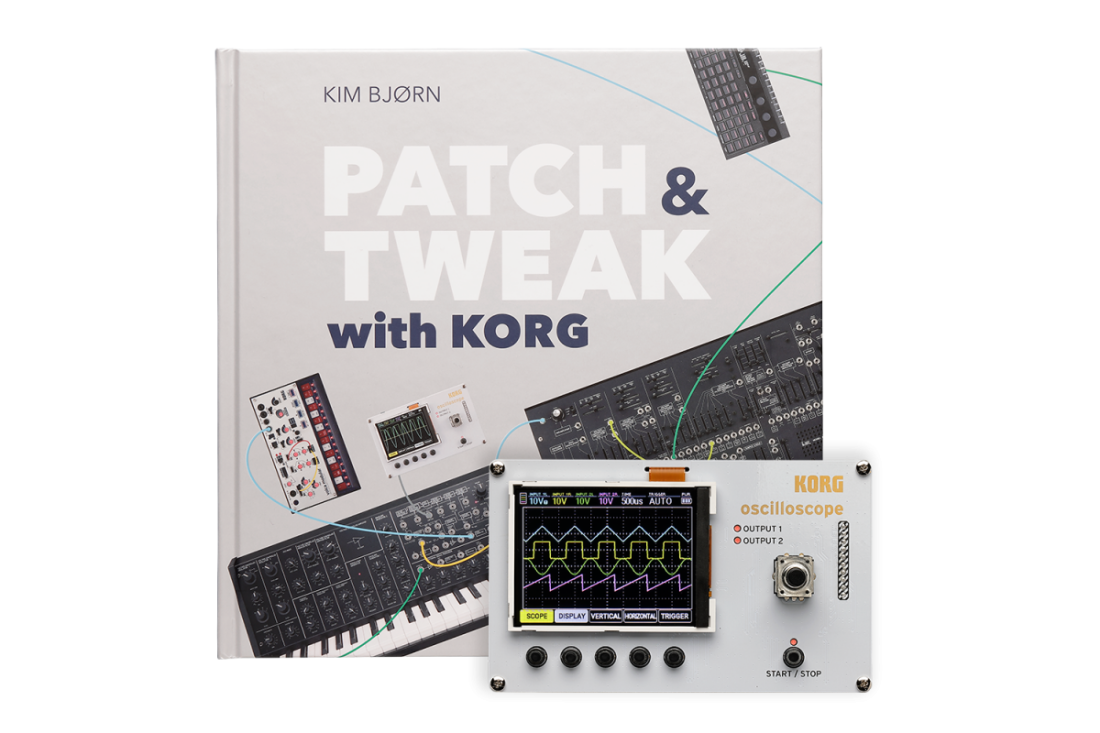 NTS-2 Oscilloscope Kit + PATCH & TWEAK with Korg Book Bundle