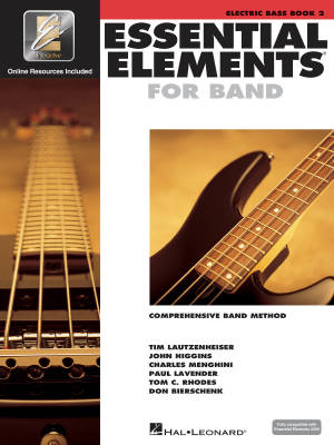 Essential Elements for Band Book 2 - Electric Bass - Book/Media Online (EEi)