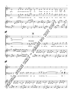 Four Strong Winds - Tyson/Nickel - SATB