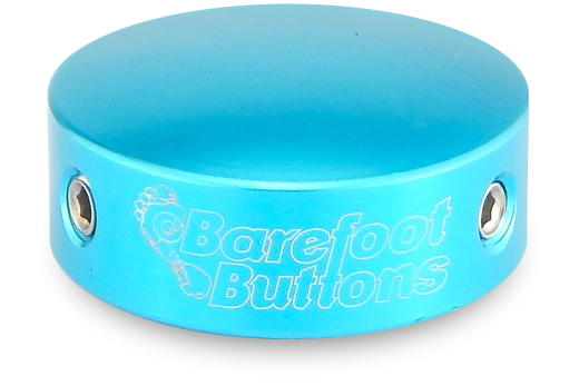 Barefoot Buttons - V2 Standard Footswitch Cap - Light Blue