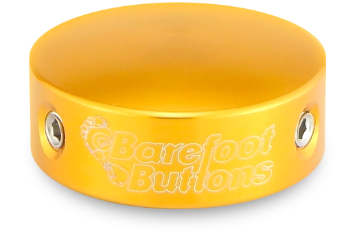 Barefoot Buttons - V2 Standard Footswitch Cap - Gold