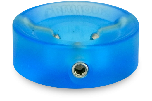 V1 Standard Replacement Footswitch Button - Acrylic Blue