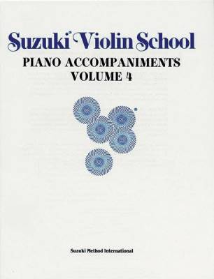 Suzuki Violin School Piano Acc., Volume 4