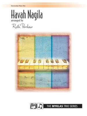 Havah Nagila - Perdew - Piano Trio (1 Piano, 6 Hands) - Sheet Music