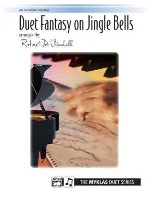 Alfred Publishing - Duet Fantasy on Jingle Bells - Pierpont/Vandall - Piano Duet (1 Piano, 4 Hands) - Sheet Music