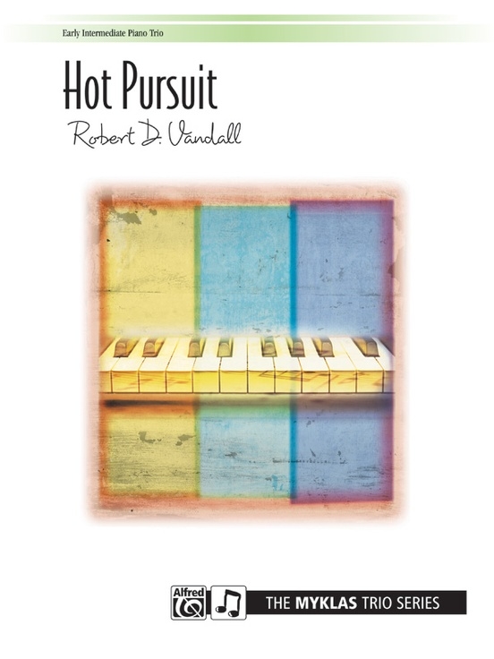 Hot Pursuit - Vandall - Piano Trio (1 Piano, 6 Hands) - Sheet Music