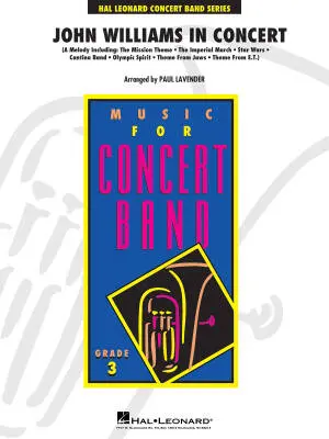 Hal Leonard - John Williams in Concert - Lavender - Concert Band - Gr. 3
