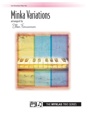 Alfred Publishing - Minka Variations Foncannon Trio pour piano (1piano, 6mains) Partition individuelle