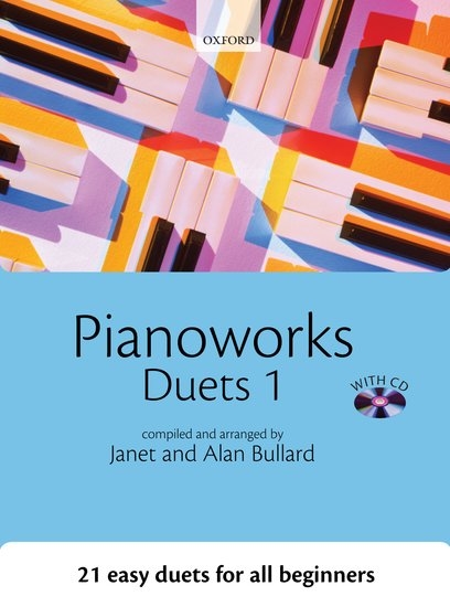 Pianoworks Duets 1 - Bullard - Piano Duet (1 Piano, 4 Hands) - Book/CD