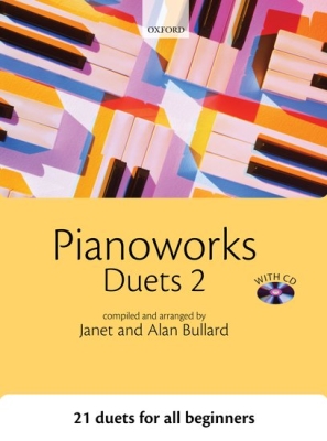 Pianoworks Duets 2 - Bullard - Piano Duet (1 Piano, 4 Hands) - Book/CD