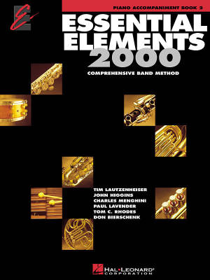 Essential Elements 2000 Book 2 - Piano Accompaniment - Book