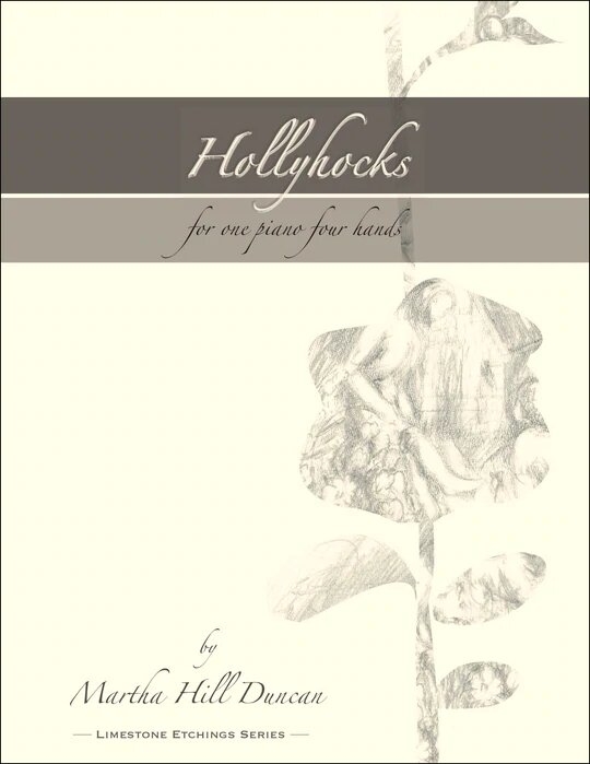Hollyhocks - Duncan - Piano Duet (1 Piano, 4 Hands) - Sheet Music