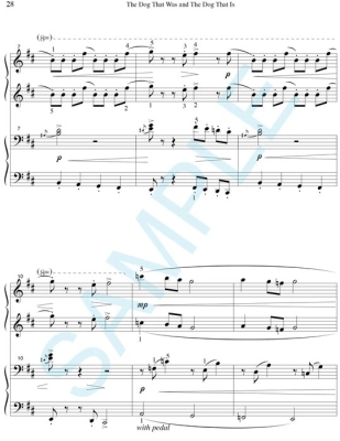 Dog That Was And The Dog That Is! - Duncan - Piano Duet (1 Piano, 4 Hands) - Sheet Music