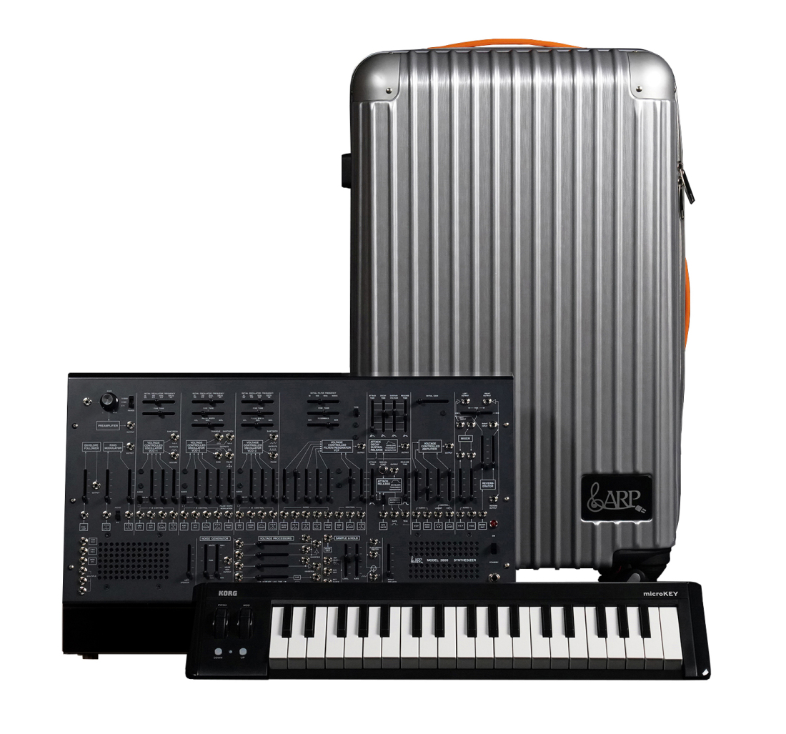 ARP 2600 M Semi-modular Analog Synthesizer Limited Edition w/Case and microKEY-37