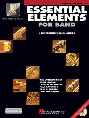Essential Elements for Band Book 2 - Conductor - Book/CD/Media Online (EEi)