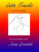 Latin Tracks - Griesdale - Piano Trio (1 Piano, 6 Hands) - Book