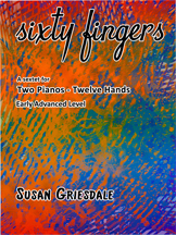 Red Leaf Pianoworks - Sixty Fingers Griesdale Sextuor pour piano (2pianos, 12mains) Livre