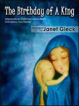 Red Leaf Pianoworks - The Birthday of a King - Gieck - Piano Duet (1 Piano, 4 Hands) - Book