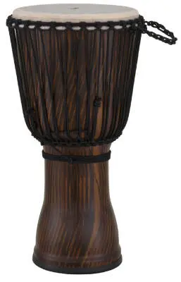 Pearl - Artisan Straight Grain Limba Rope Tuned Djembe - 12
