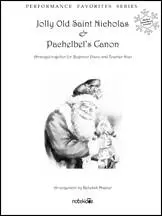 Red Leaf Pianoworks - Jolly Pachelbel - Maxner - Piano Duet (1 Piano, 4 Hands) - Book