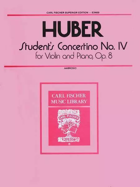 Students\'s Concertino No. Iv