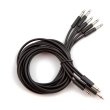 Nazca Audio Noodles - Patch Cables 3.5mm TS to 3.5mm TS - 300cm - Black (5-Pack)