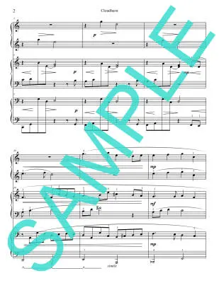 Cloudburst - Duncan - Piano Trio (1 Piano, 6 Hands) - Sheet Music