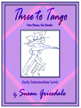 Red Leaf Pianoworks - Three To Tango Griesdale Trio pour piano (1 piano, 6mains) Partition individuelle