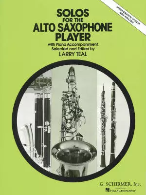 G. Schirmer Inc. - Solos for the Alto Saxophone Player - Teal - Alto Saxophone/Piano - Book