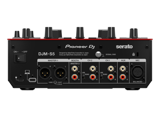 DJM-S5 Scratch Style Two-Channel DJ Mixer for Serato DJ Pro