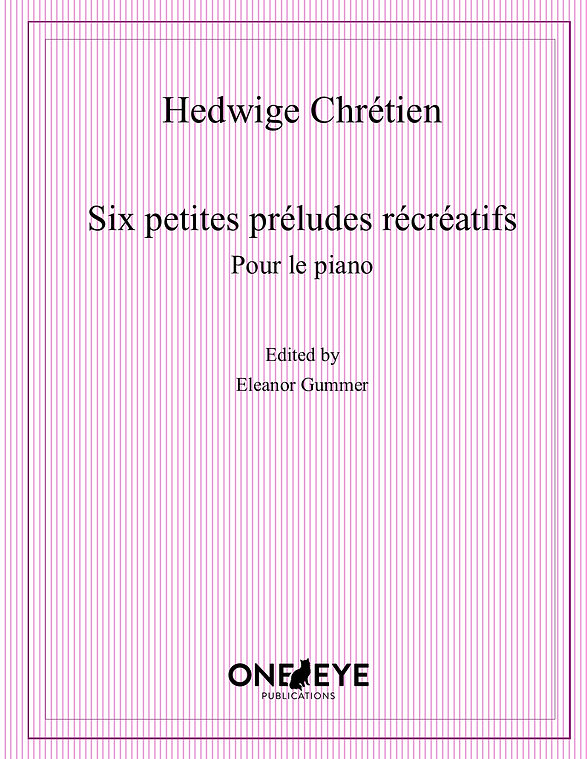 Six Petits Preludes Recreatifs - Chretien - Piano - Book