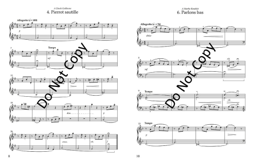 Six Petits Preludes Recreatifs - Chretien - Piano - Book