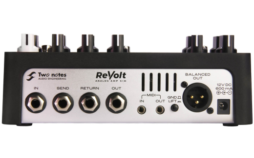 Two Notes ReVolt Bass Amp Simulator Pedal | Long & McQuade