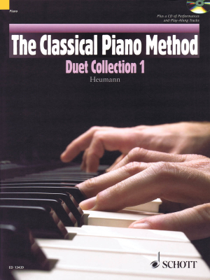 Schott - The Classical Piano Method: Duet Collection 1 - Heumann - Piano Duet (1 Piano, 4 Hands) - Book/CD