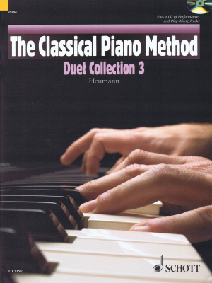 Schott - The Classical Piano Method: Duet Collection 2 - Heumann - Piano Duet (1 Piano, 4 Hands) - Book/CD