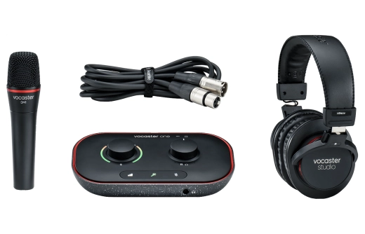 Focusrite - Vocaster One Studio Podcasting Kit