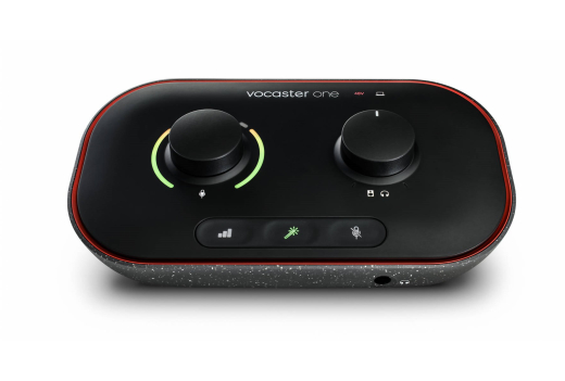 Vocaster One Podcast Interface