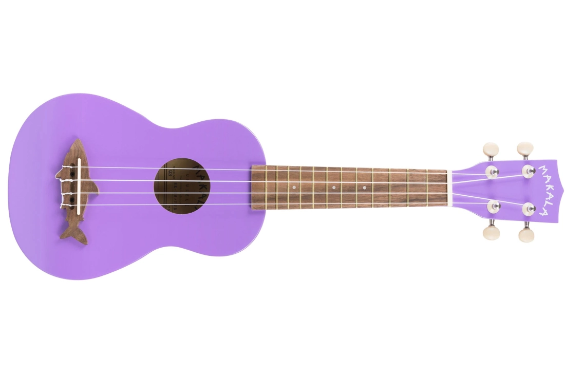 Shark Soprano Ukulele - Sea Urchin Purple