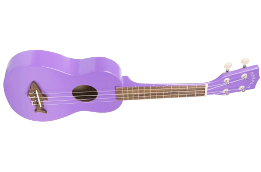 Shark Soprano Ukulele - Sea Urchin Purple