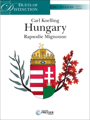 Hungary: Rapsodie Mignonne for The Pianoforte - Koelling - Piano Duet (1 Piano, 4 Hands) - Sheet Music