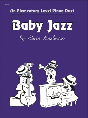 Debra Wanless Music - Baby Jazz - Knelman - Piano Duet (1 Piano, 4 Hands) - Sheet Music