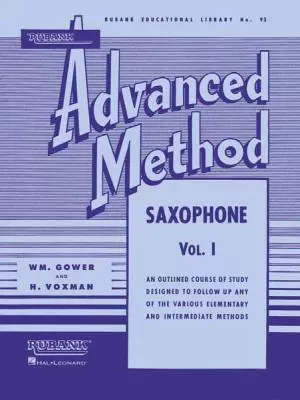 Rubank Publications - Rubank Advanced Method - Saxophone Vol. 1