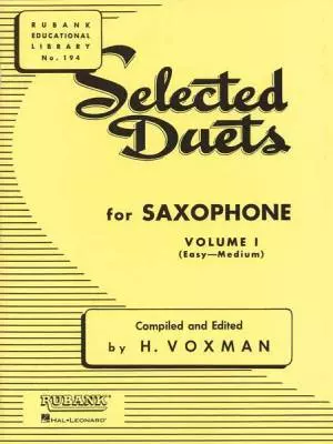 Rubank Publications - Selected Duets for Saxophone