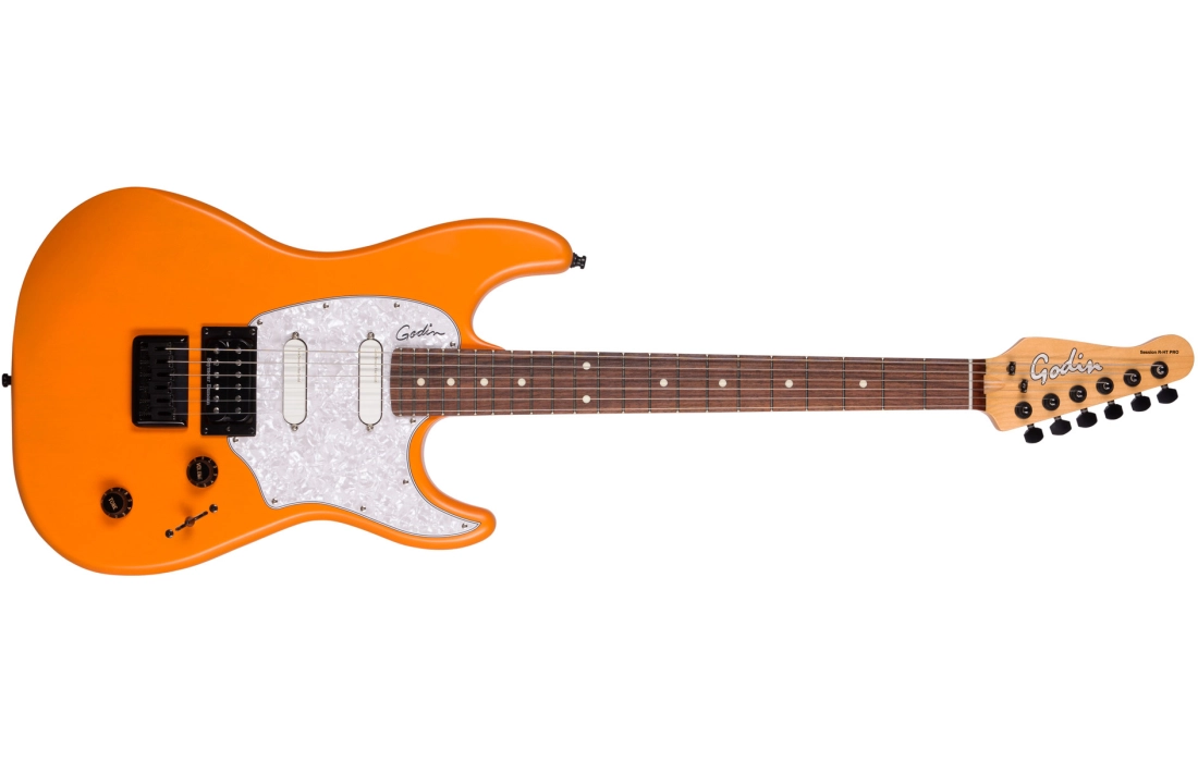 Session R-HT Pro Electric Guitar with Gigbag - Retro Orange