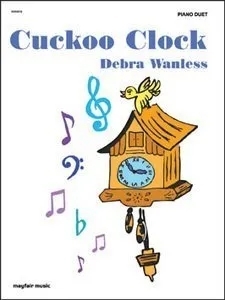 Debra Wanless Music - Cuckoo Clock - Wanless - Piano Duet (1 Piano, 4 Hands) - Sheet Music