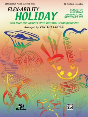 Alfred Publishing - Flex-Ability: Holiday - Lopez - Oboe/Guitar/Piano/Electric Bass - Part