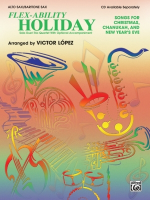 Alfred Publishing - Flex-Ability: Holiday Lopez Saxophones alto et baryton Partition