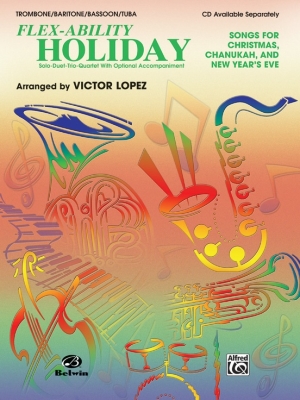 Alfred Publishing - Flex-Ability: Holiday - Lopez - Trombone/Baritone/Bassoon/Tuba - Part
