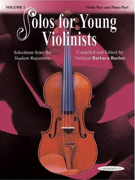 Solos for Young Violinists, Volume 1 - Barber - Violin/Piano - Book